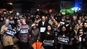 marche-blanche charlie Hebdo Andernos