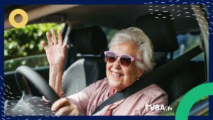 image d'illustration mamie au volant