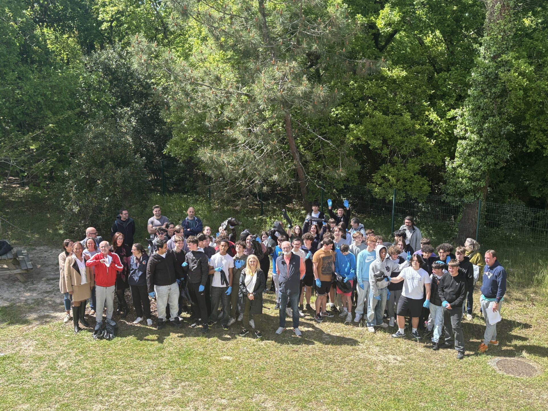 Les élèves du lycée Condorcet