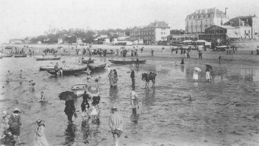 Histoire du Bassin : le front de mer d'Arcachon autrefois.