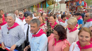 inauguration de la fête de l'huitre