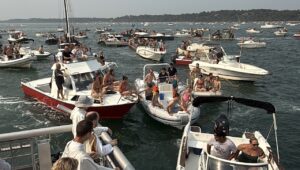 rassemblement de bateaux