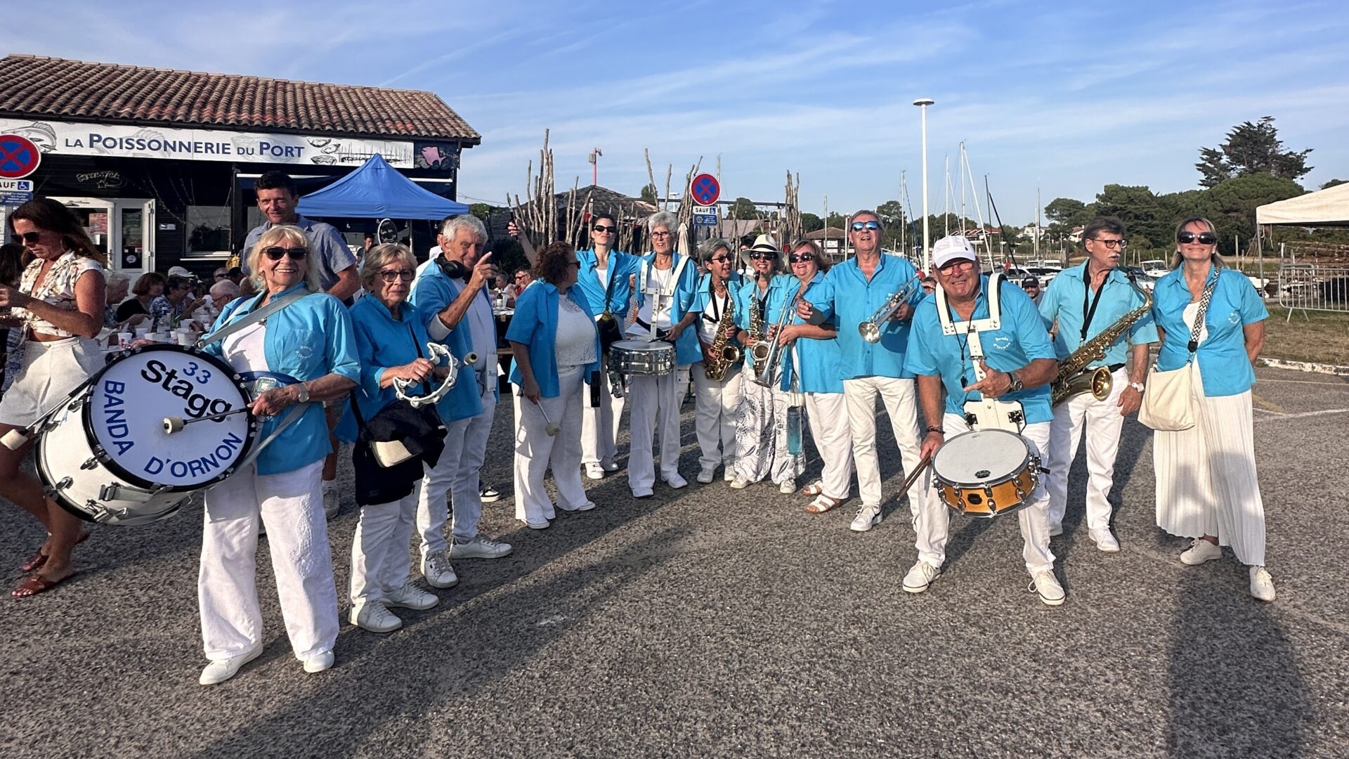 La banda d'Ornon aux Festi'bandas de Lanton