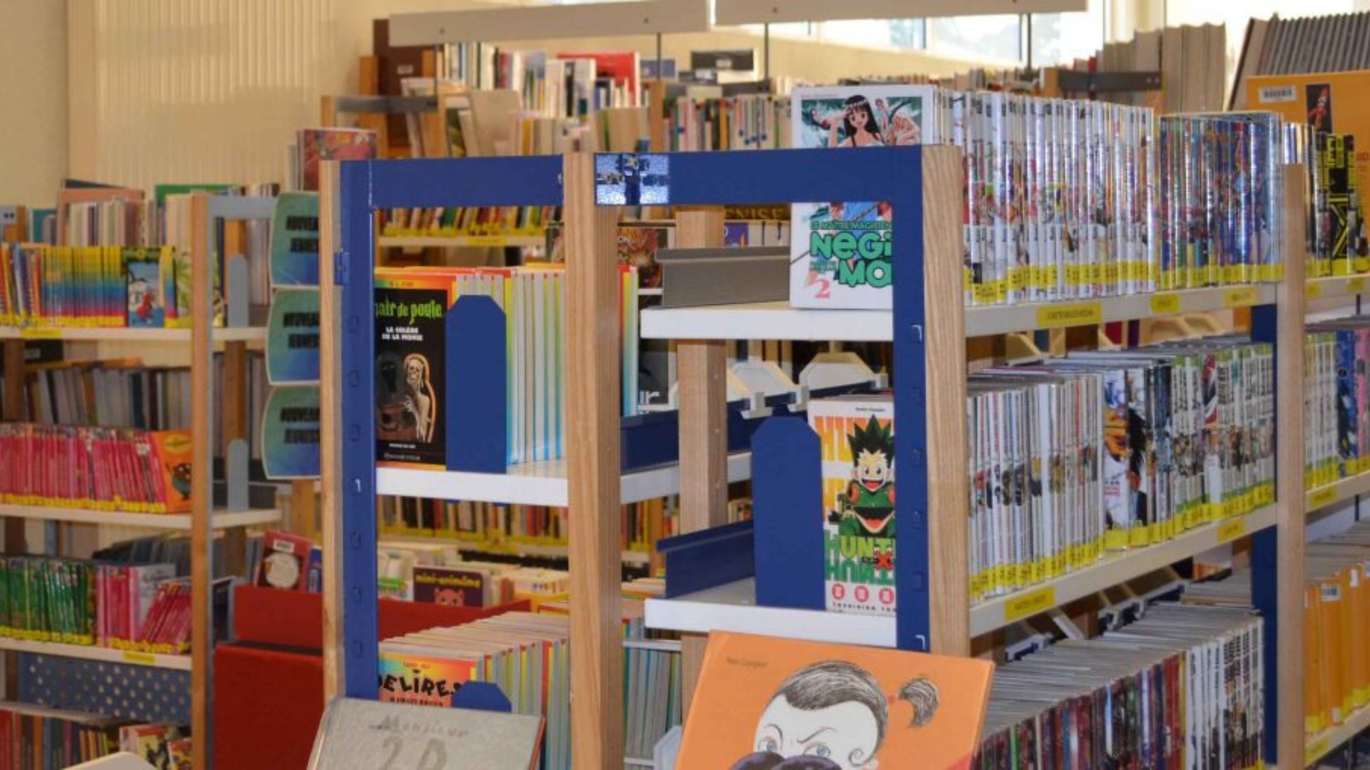 image d'illustration de la bibliothèque de Biganos