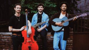 groupe de 3 musiciens avec des instruments pour les concerts des impromptus